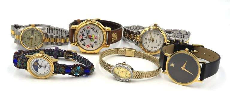 Group lot of 6 watches