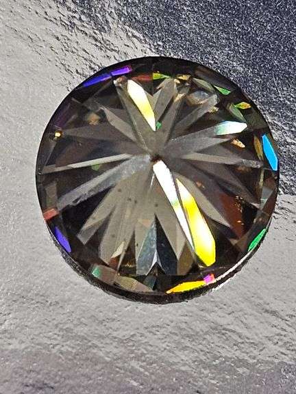 Huge 8.4 Ct Sparkling VVs1 Golden Green Amber Simulated Diamond Solitaire