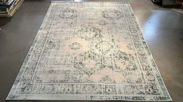 Magnificent Vintage Reproduction Design Rug 8x10