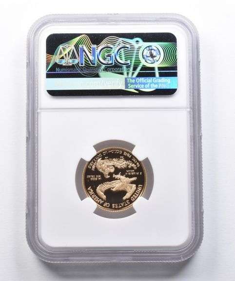 PF70 2021-W $10 American Gold Eagle T-1 2022 DC Mint HQ NGC