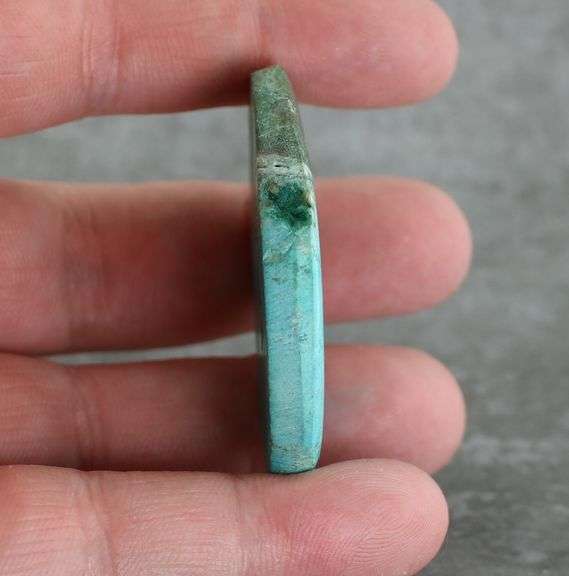 Gorgeous 89.85ct two toned Turquoise cabochon