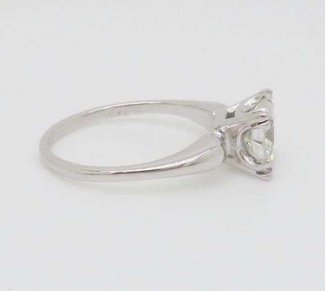 Vintage 1.45CT Solitaire Diamond Ring