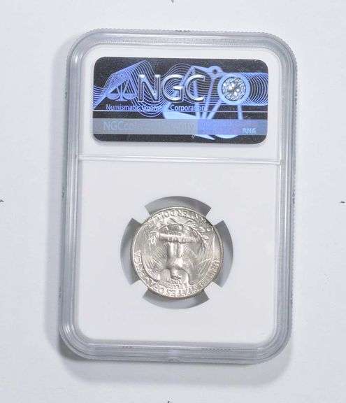 MS66 1939 Washington Quarter NGC
