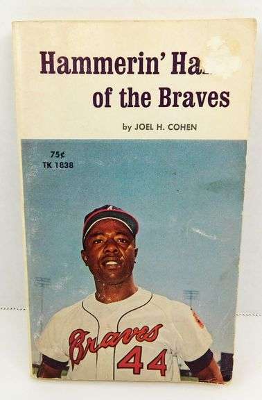 1971 Hammerin' Hank of the Braves Paperback Book