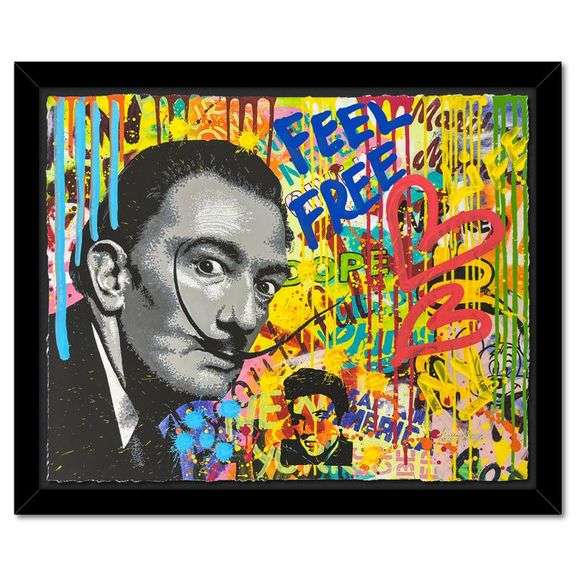 Dali's Mustache by Nastya Rovenskaya