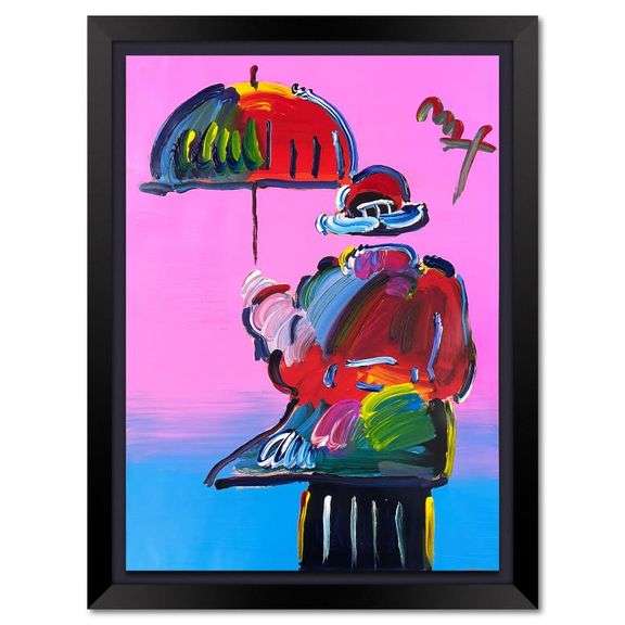 Umbrella Man by Peter Max