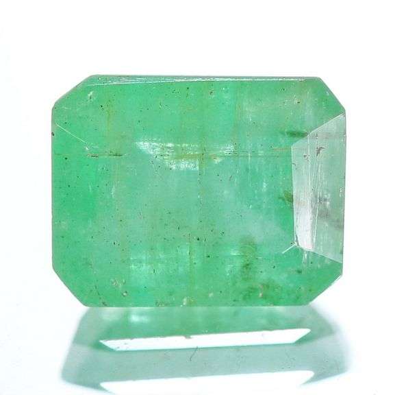 Glowing green 1.35ct untreated Emerald