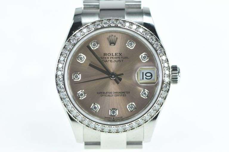 Rolex Datejust 31mm Diamond Model 278274 Women's Watch