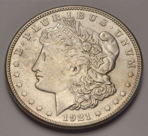 2021-S Morgan Silver Dollar, Circulated.