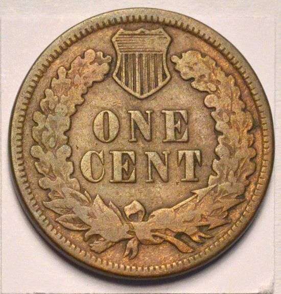 1874 Indian Head Cent, Circulated.