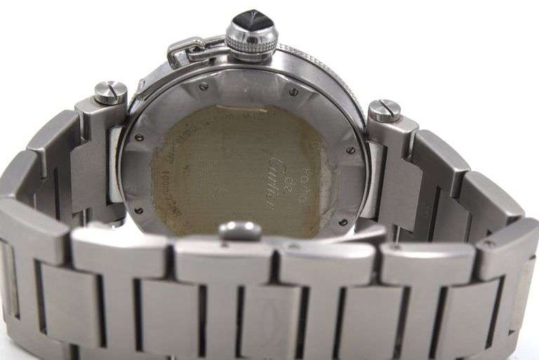 Cartier Seatimer Autometic black dial watch