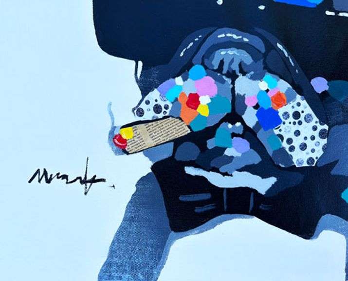 UNIQUE AND BEAUTIFUL PAINTING ON CANVAS