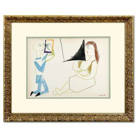 Human Comedy (27.1.54.V) by Picasso