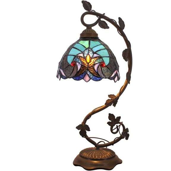 Tiffany Style Stained Glass Lamp