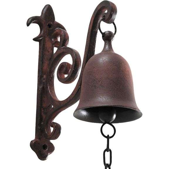Rustic Cast Iron Dinner Bell