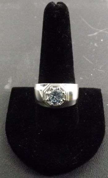 Men's Sparkling 2.5 Ct Fire Moissanite Ring