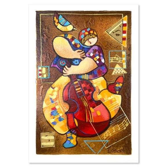 Blues II by Dorit Levi