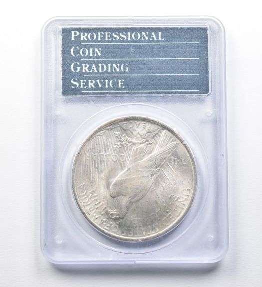 1923 Peace Silver Dollar MS64 PCGS Rattler