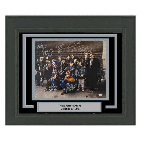 The Mighty Ducks Autographed Memorabilia