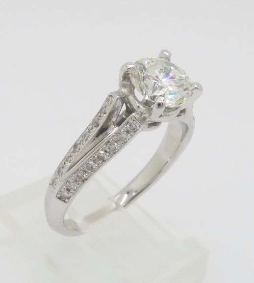Beautiful Split Shank 1.52CTW Diamond Ring
