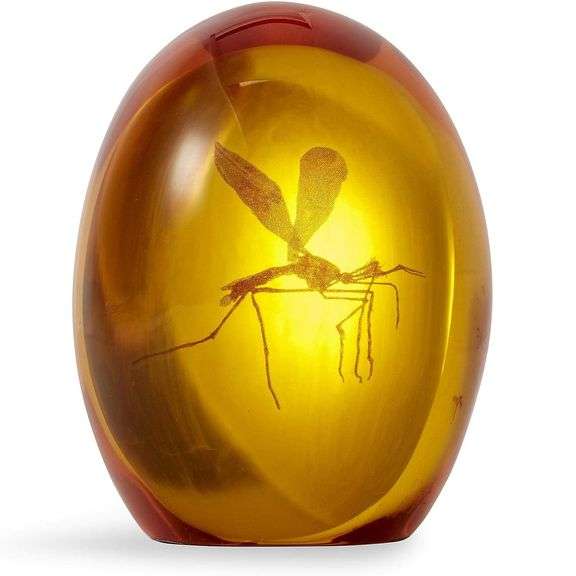 Official Jurassic Park Mosquito Resin Prop