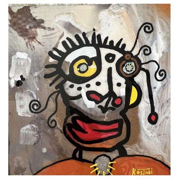 Looking For Life by Paul Kostabi