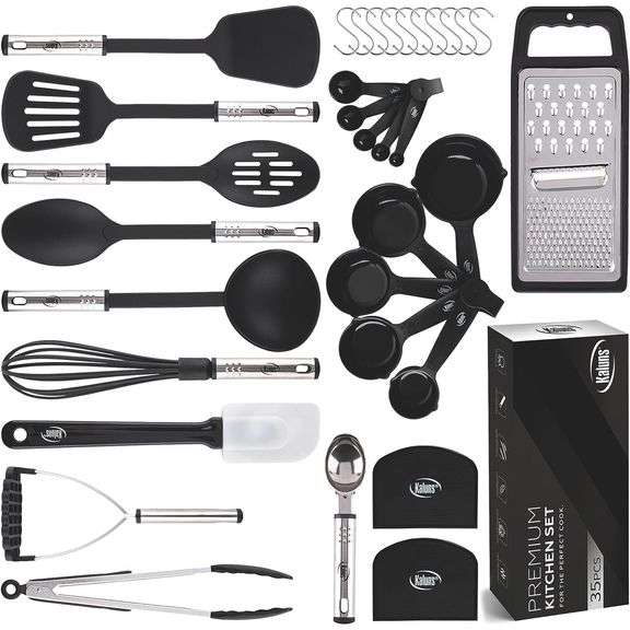 35-Piece Kitchen Utensils Set