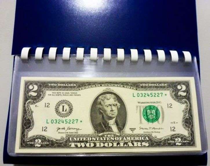 (10) Superb Crisp 2017A $2 Star Notes San Francisco-Consecutive!