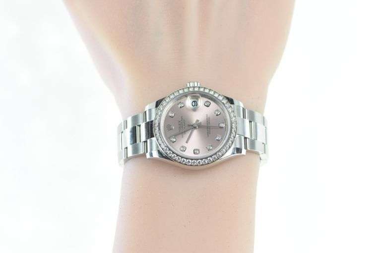 Rolex Datejust 31mm Diamond Model 278274 Women's Watch