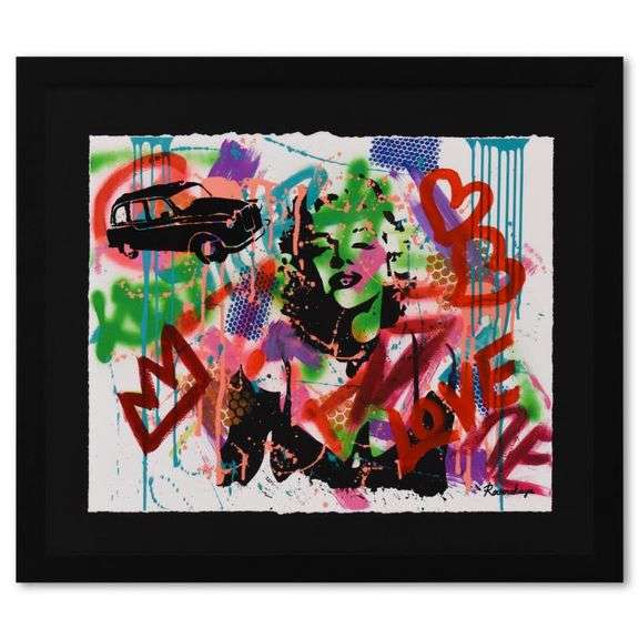 Shadow on Marilyn Monroe by Nastya Rovenskaya