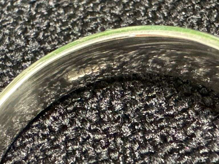 Sterling Silver Natural Peridot Gemstone Ring Size 10