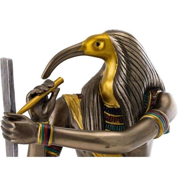 Symbol of Ancient Egyptian Wisdom in Premium Cold Cast Bronze Statue