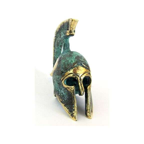 Spartans Officer Helmet from 480 B.C Museum Reproduction