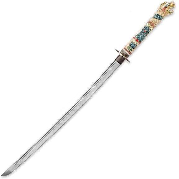 White Dragon Japanese Katana
