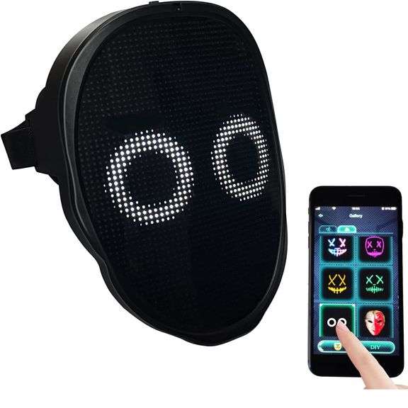 Ethereal Glow LED Mask