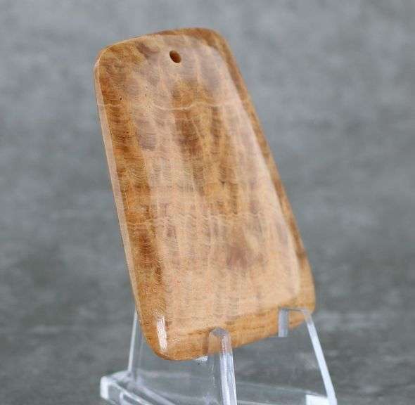 Stunning 79.12ct drilled Calcite cabochon