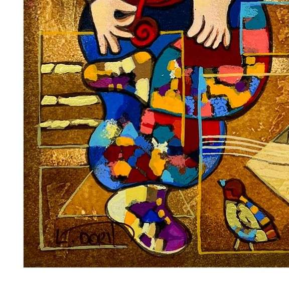 Merry Violin by Dorit Levi