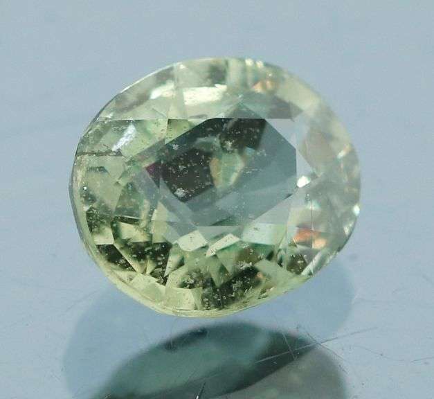 Unheated Tanzanian 1.09ct green Sapphire