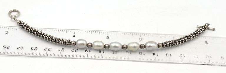 Group lot of Vintage 925 sterling silver bracelets