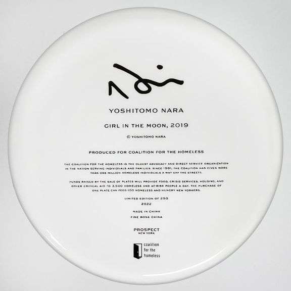 Girl in the Moon by Yoshitomo Nara