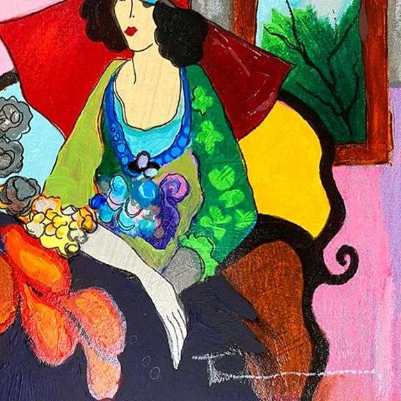 Red Hat by Itzchak Tarkay