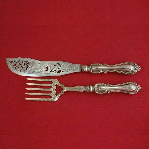 1850-1899 Aaron Hadfield English Victorian Silverplate Set