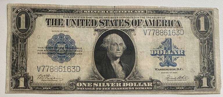 $1 1923 Series Silver Certificate