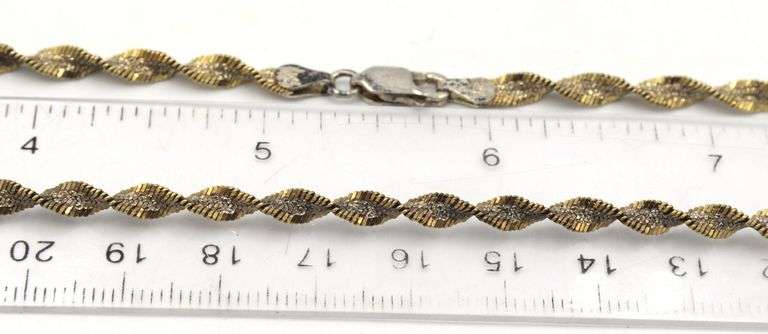 Group lot of Vintage 925 sterling silver chains