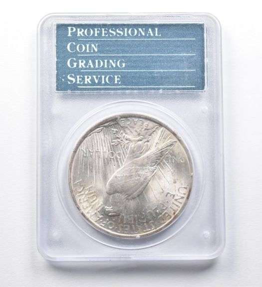 1923 Peace Silver Dollar MS64 PCGS Rattler