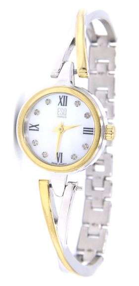 ESQ by Movado two tone dial bangle watch