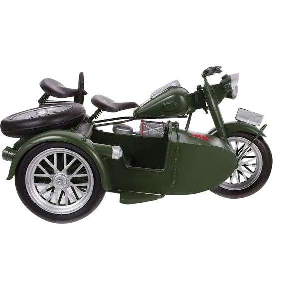 WWII Vintage Ural Motorcycle with Sidecar