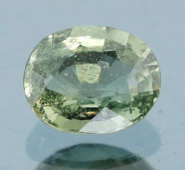 Unheated Tanzanian 1.09ct green Sapphire