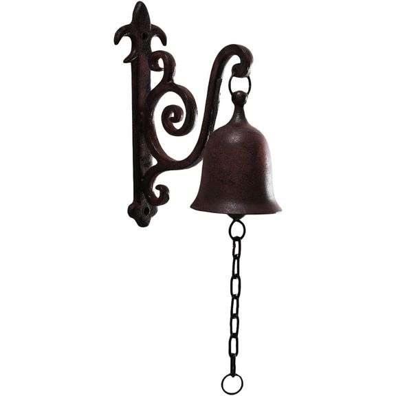 Rustic Cast Iron Dinner Bell