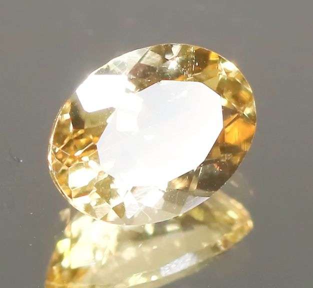 Real untreated Golden Beryl weighing 1.14 carats